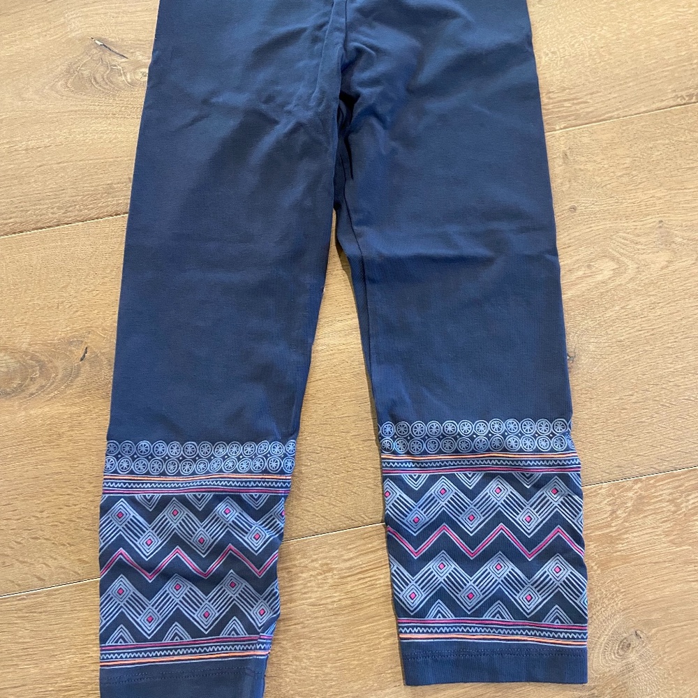 Tea Collection Girls Crop Leggings Size 8